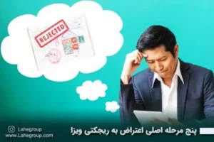 پنج مرحله اعتراض به ریجکتی ویزا