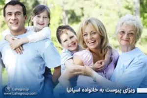 ویزای پیوست به خانواده اسپانیا
