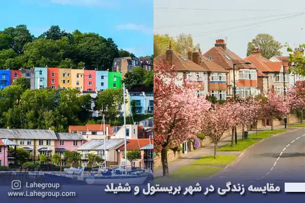 مقایسه زندگی در شهر بریستول و شفیلد