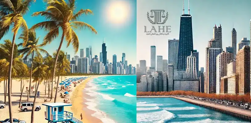 مقایسه زندگی در شهرهای میامی و شیکاگو آمریکا