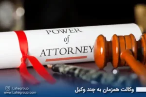 وکالت همزمان به چند وکیل